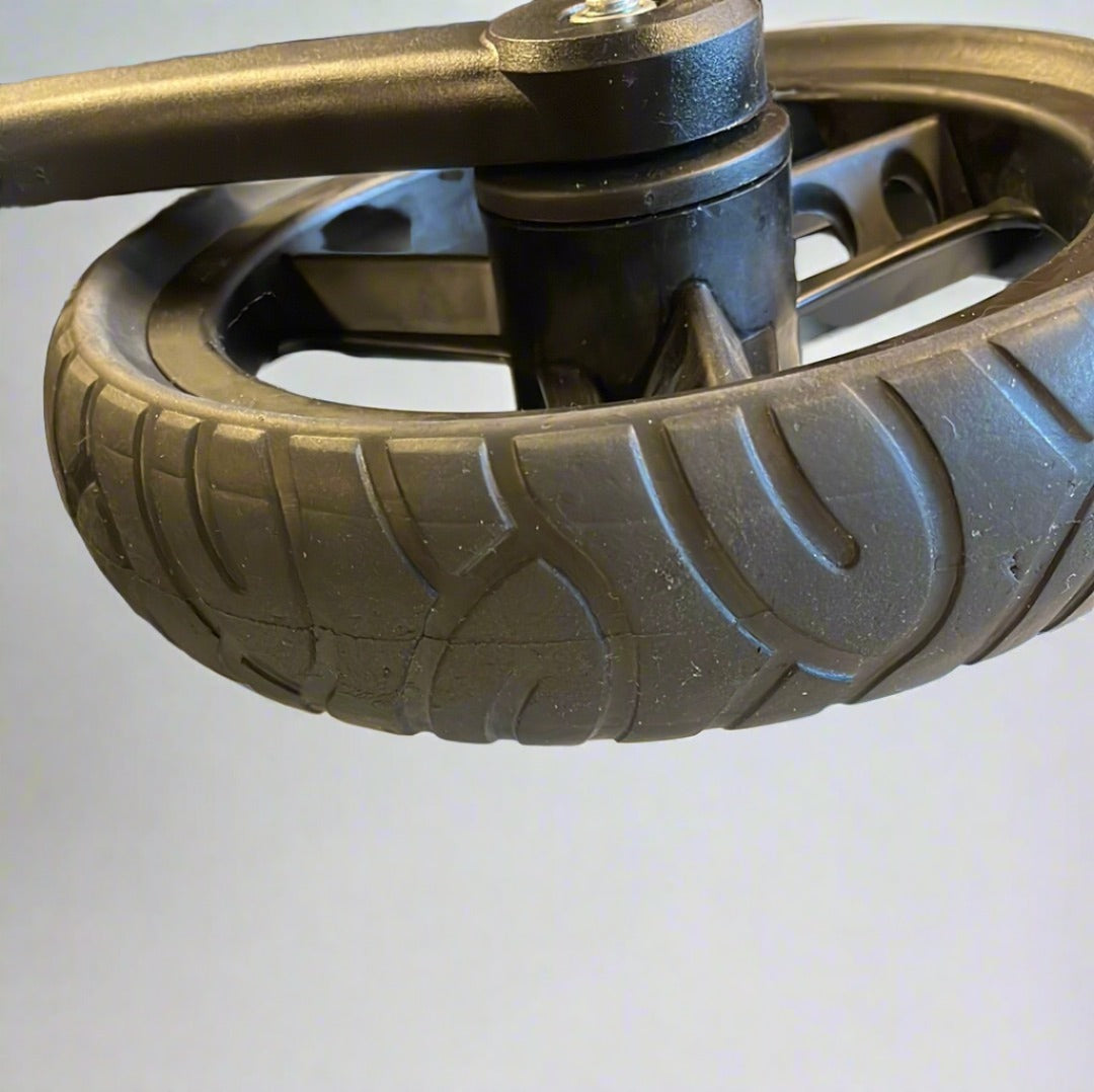 Drejbar hjulsaet 2stk til barnevogn klapvogn 1