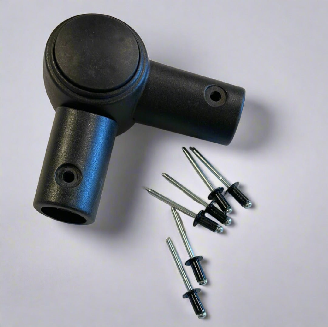 Regulerbar knaek til barnevogn eller klapvogn inkl 6 pop nitter 20mm