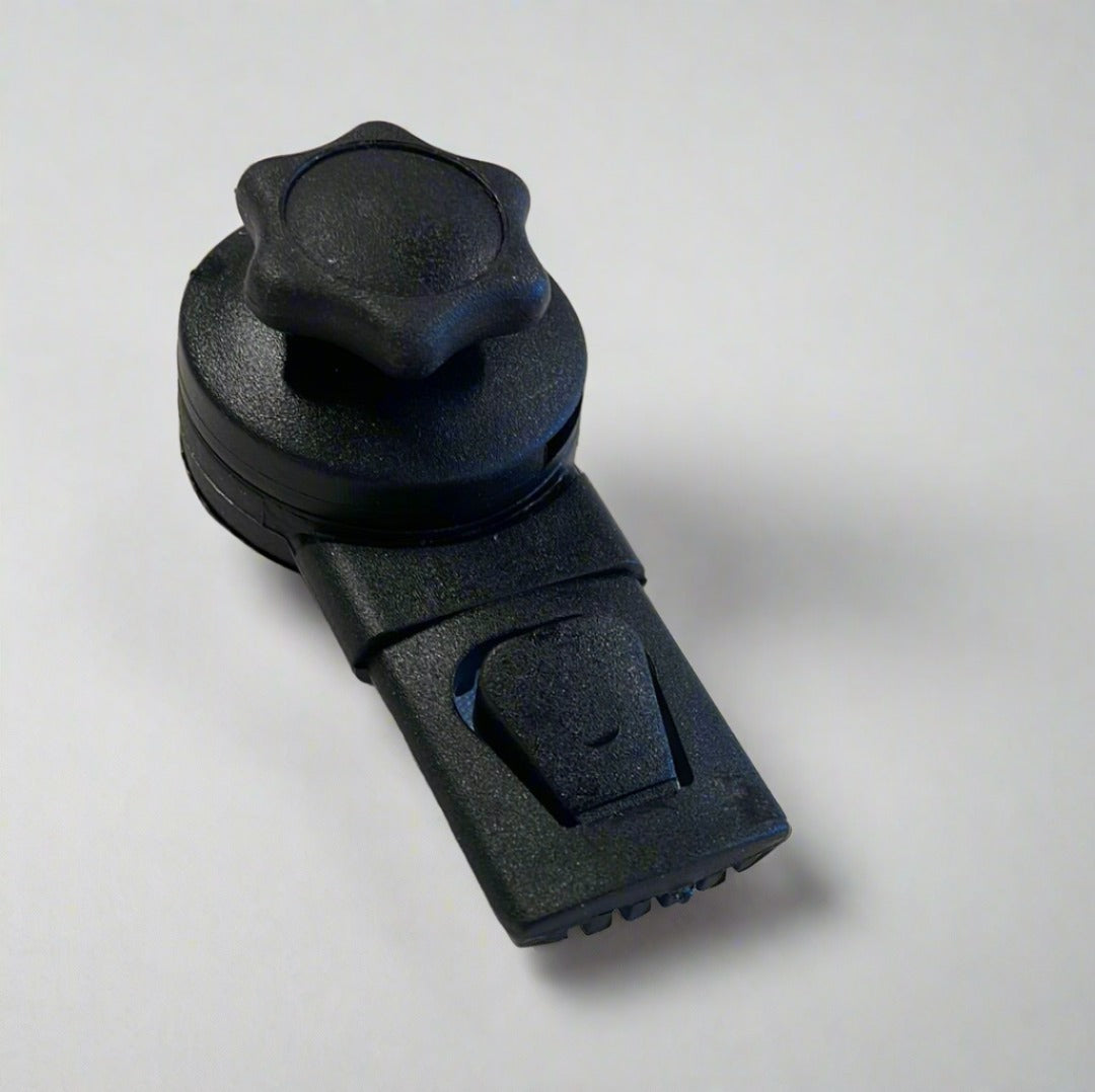 Justerbar holder t kaleche frontboelje sort
