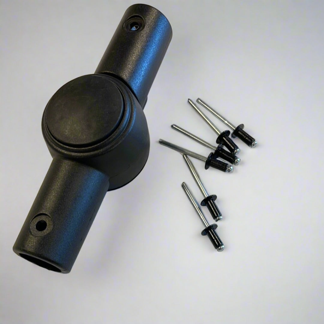 Regulerbar knaek til barnevogn eller klapvogn inkl 6 pop nitter 20mm
