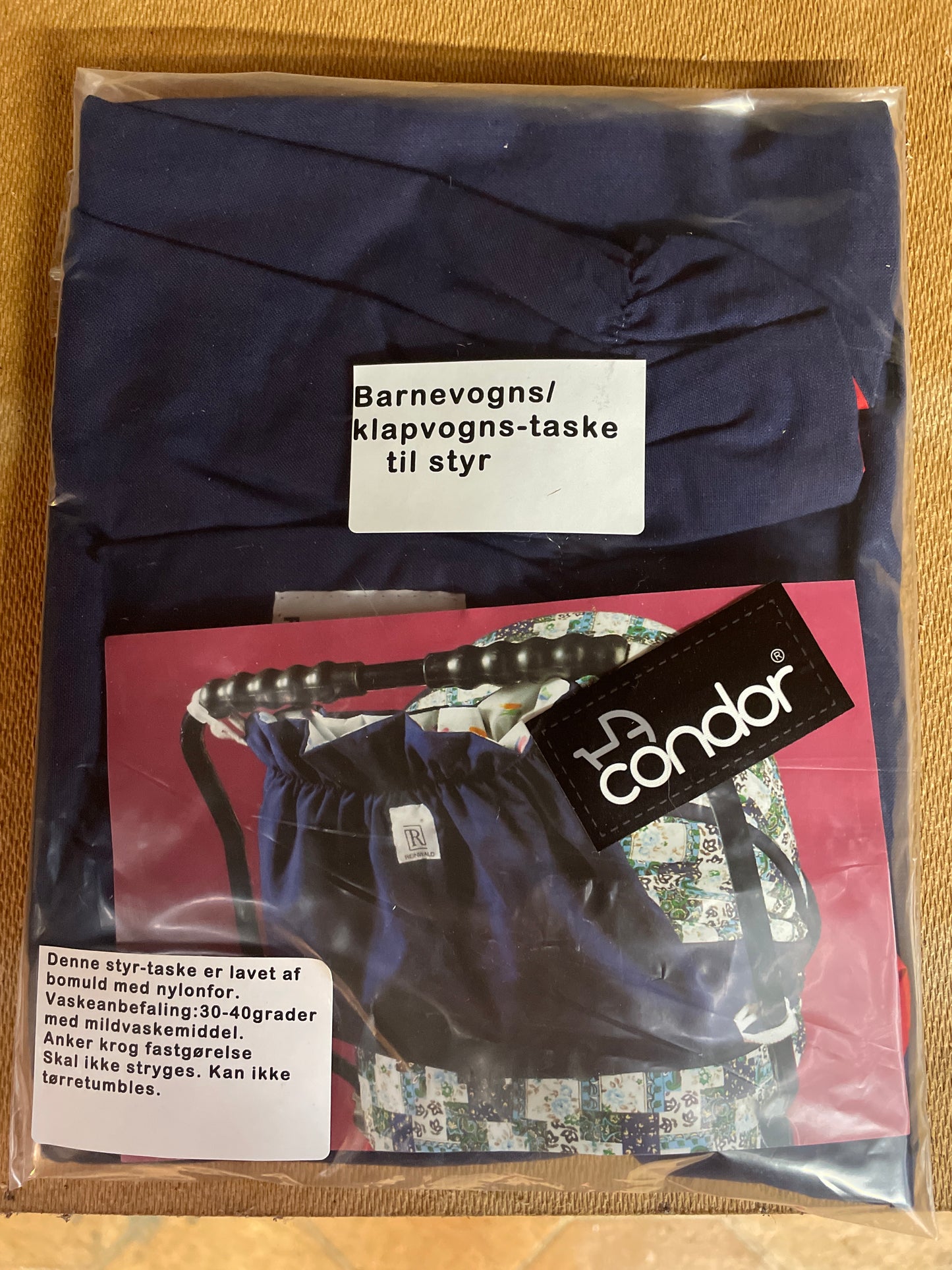 Styrtaske til barnevogn klapvogn