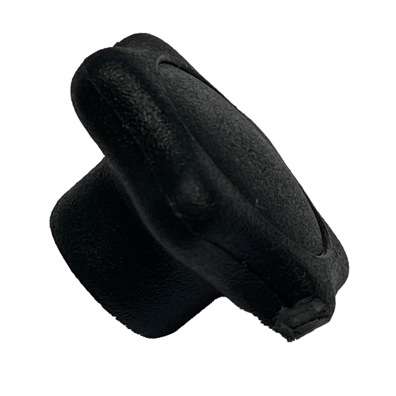 Fingerskrue 5mm o30mm sort plast