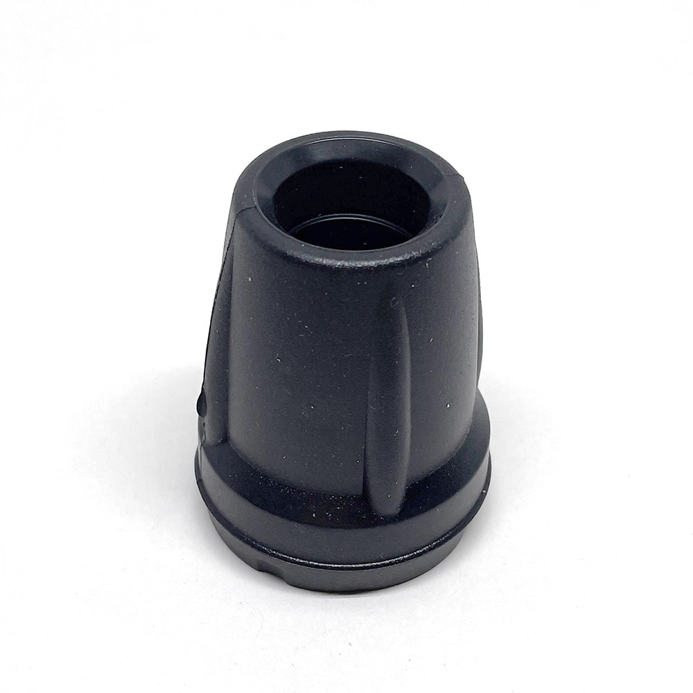 Skridsikker endeprop | 19/20mm | Sort