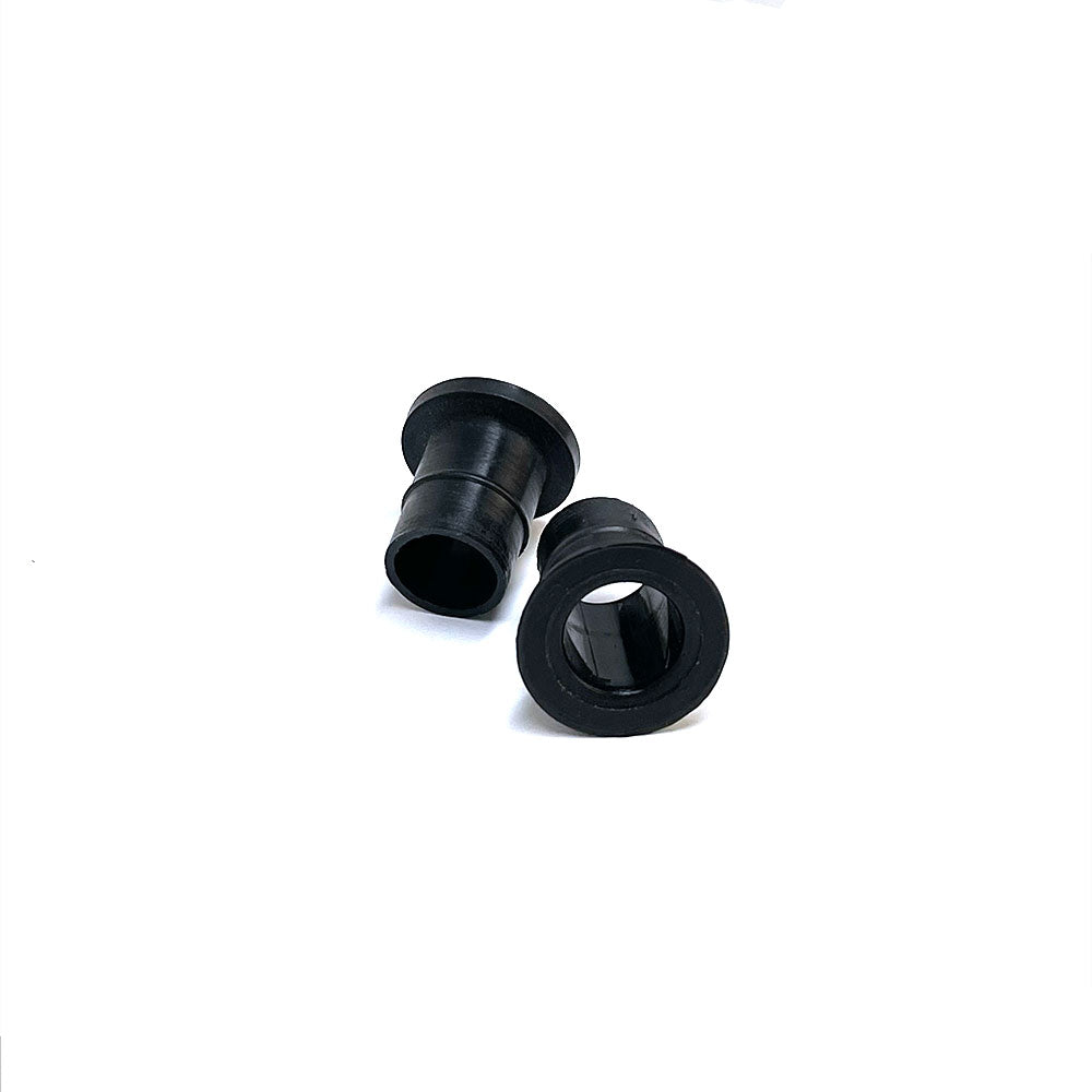 Hjulbøsning | 10mm | Sæt m, 2 stk | Sort plast