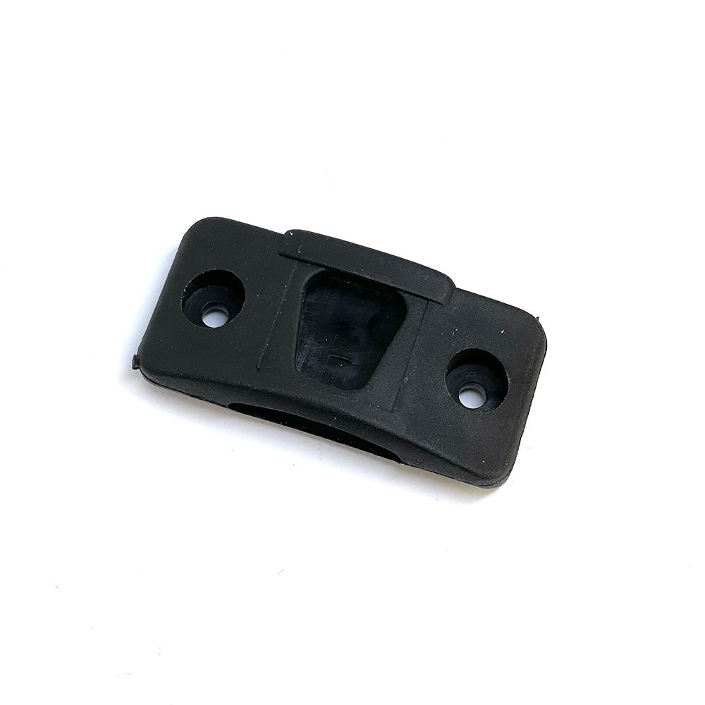 Beslag t 16mm roer sort t kaleche frontboelje