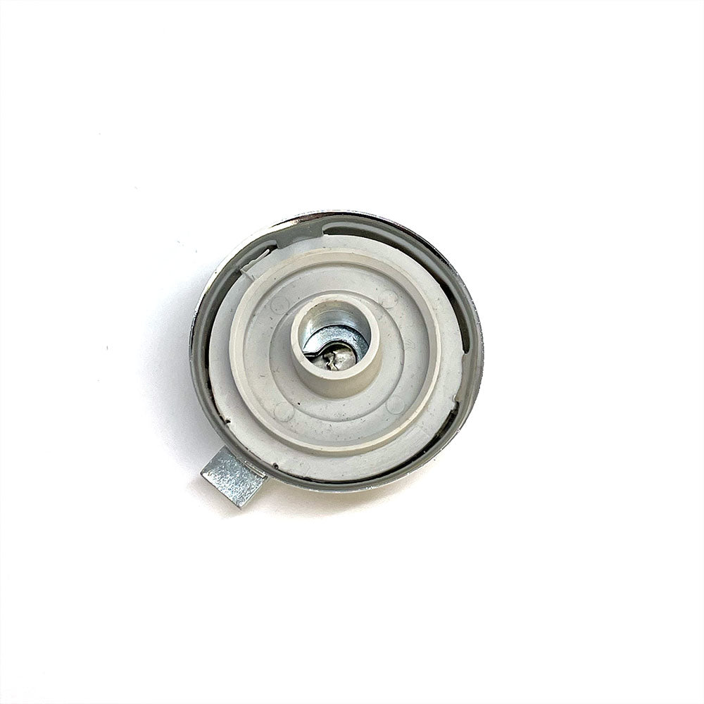 Hjulkapsler med lås til Silver Cross | Med Logo | 11mm | Krom