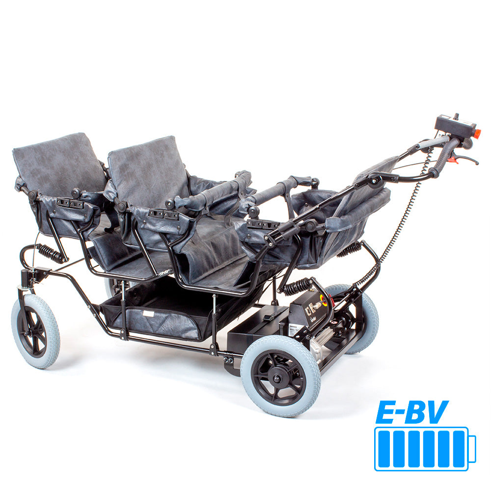 Condor Seibus E-BV Klapvogn t. 6 børn m. motor - CondorKids