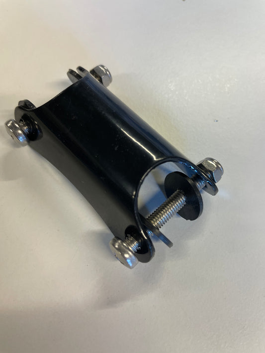 Ophaeng til barnevogn sort metal